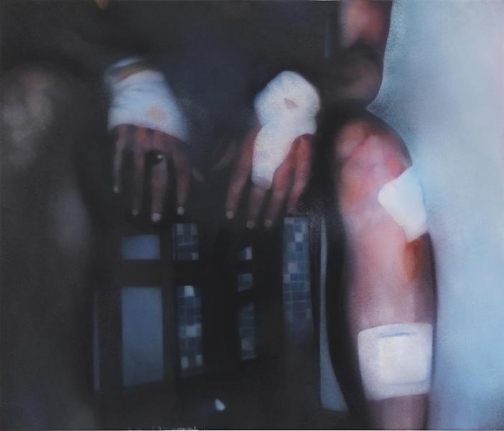 Johannes Kahrs Untitled (man sitting), 2011