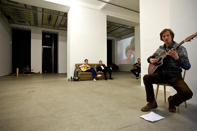 Ragnar Kjartansson Take me here by the Dishwasher, Memorial for Marriage, 2011