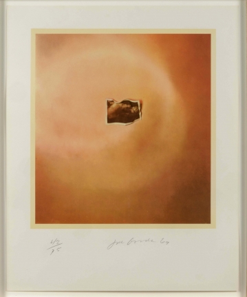 Joe Goode, Photo Cloud (Orange), Lithograph