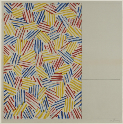 Jasper Johns, #1 (After Untitled 1975), 1976, Lithograph