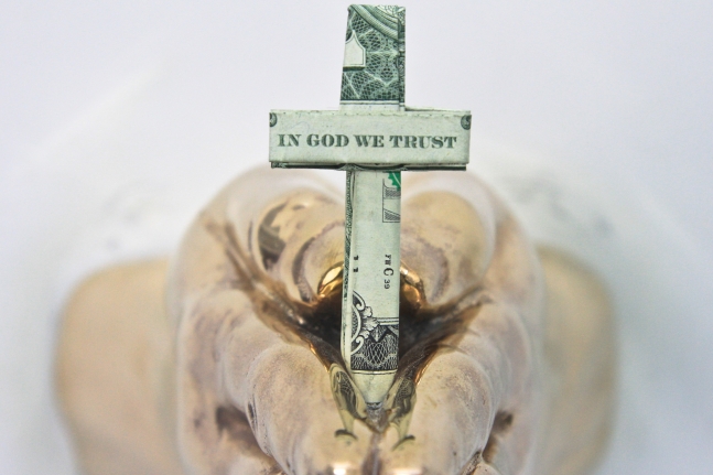 In God We Trust, Everyone Else Pays Cash