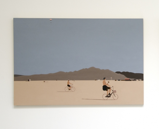 Burning Man Kota Ezawa, Christopher Grimes Gallery