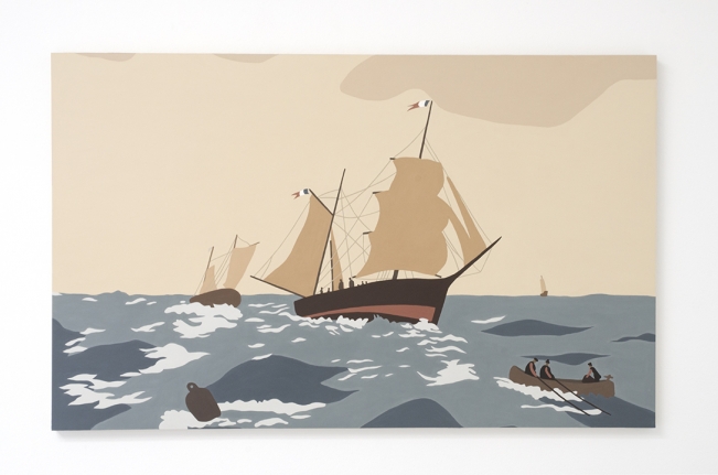 Voyage, Kota Ezawa, Christopher Grimes Gallery