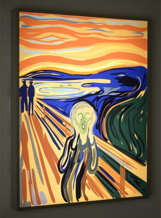 The Scream, Kota Ezawa, Christopher Grimes Gallery