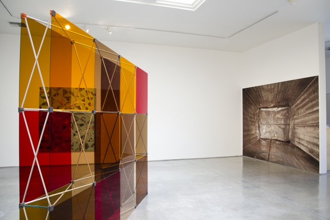 Kaleidoscope, abstraction, architecture, Christopher Grimes Gallery