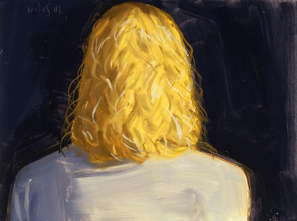 Stephanie, 2007 Oil on board