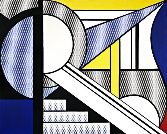 Modern Painting with Steps, 1967