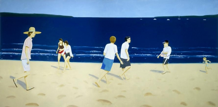 Walking on the Beach, 2002