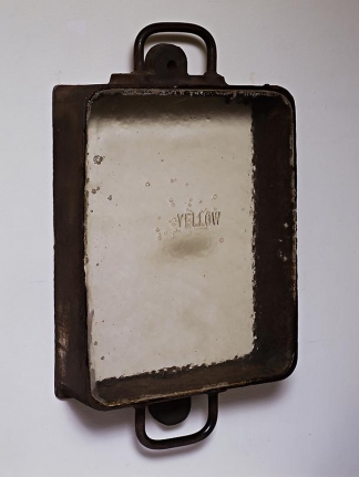 Yellow, 1995 Iron and polyester resin