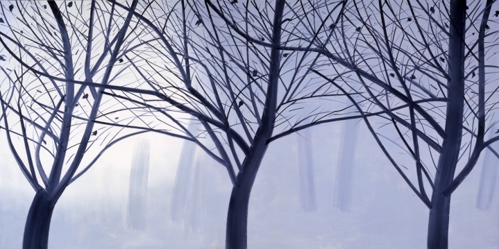 Winter Landscape 2, 2007, Oil on linen