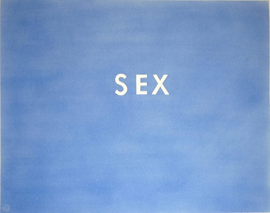 Sex, 1981 Pastel on paper