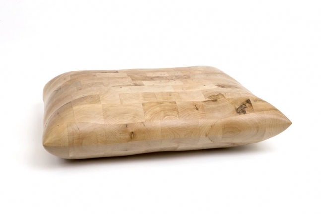 Chopping Pillow (with nails), 2007-2008