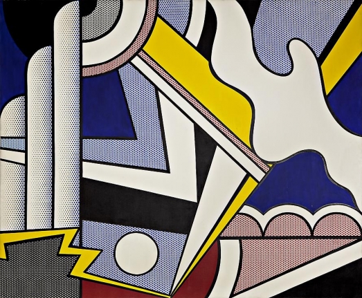 Modern Painting with Small Bolt, 1967