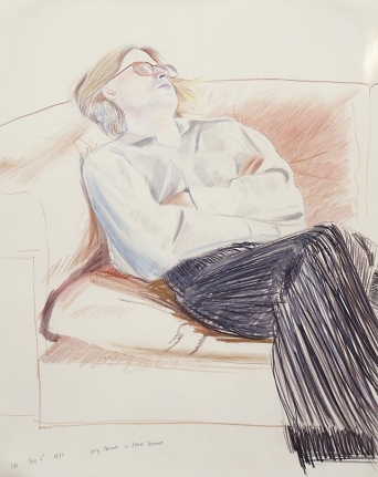 Gary Farmer at Powis Terrace, 1972