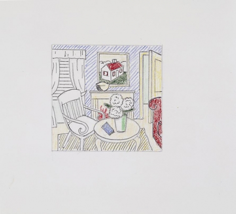 Interior with Bouquet, 1997