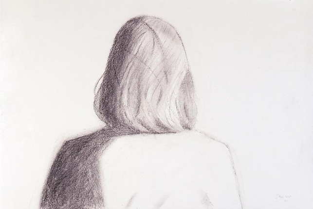 Ada, 2007 Charcoal on paper