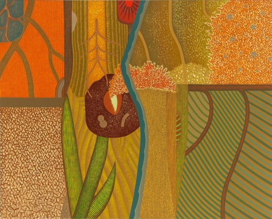 Meditations, 1989 Oil on linen