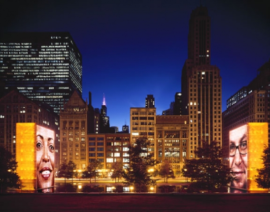 Crown Fountain, 2005