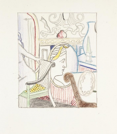 Interior with Diana, 1997