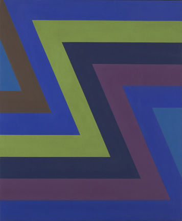 Ultramarine, 1967, Acrylic on canvas