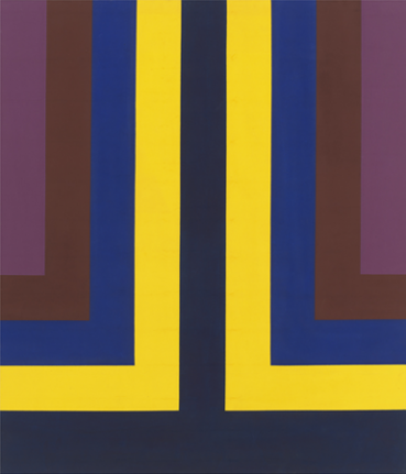 Blue Key, 1965, Acrylic on canvas