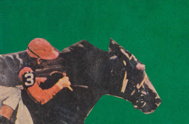 Number 3, 1960, Paper collage