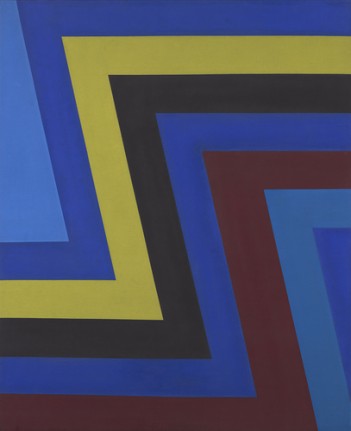 Blue Rising, 1967, Acrylic on canvas