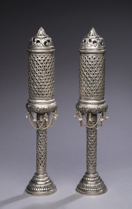 Pair of Pierced Lanterns