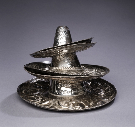 Silver Sombrero Dishes