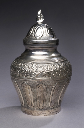 “Villa” Covered Jar
