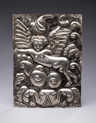 Pair of Silver Plaques