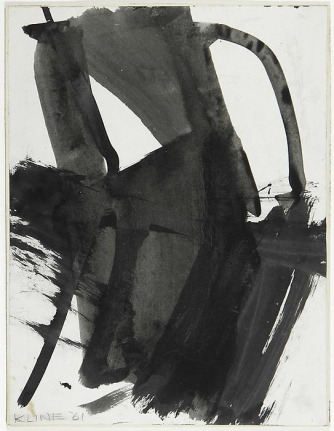 Franz Kline Study for Merce C, 1961