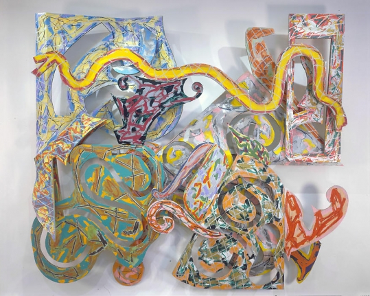 Frank Stella Estoril (XII, 4.75X - Second Version), 1981