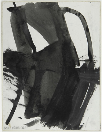 Franz Kline Study for Merce C, 1961