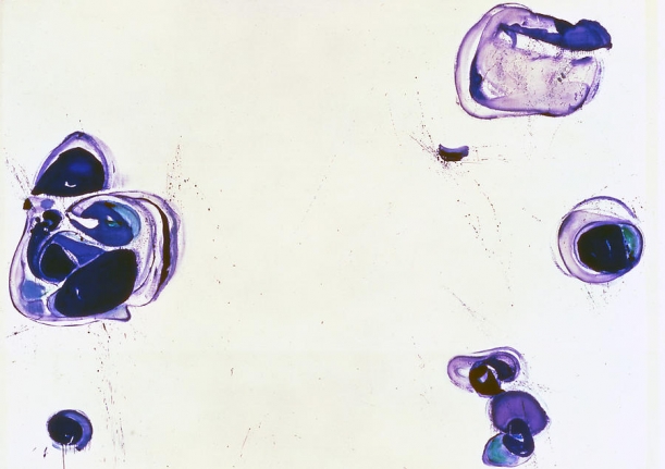 Sam Francis Blue Balls I, 1960