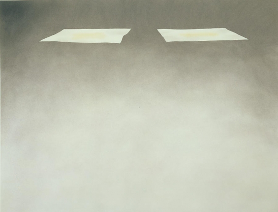 Two Sheets With Grass Stains, 1972