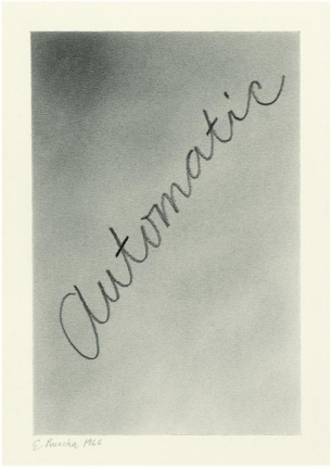 Automatic, 1966 Graphite and pencil on paper