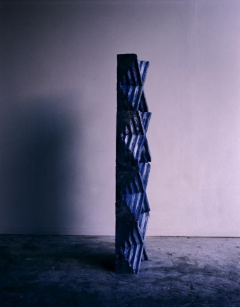 Blue Caryatid at Dusk, 2010. Digital C-print, 20 x 16 inches (50.8 x 40.6 cm).