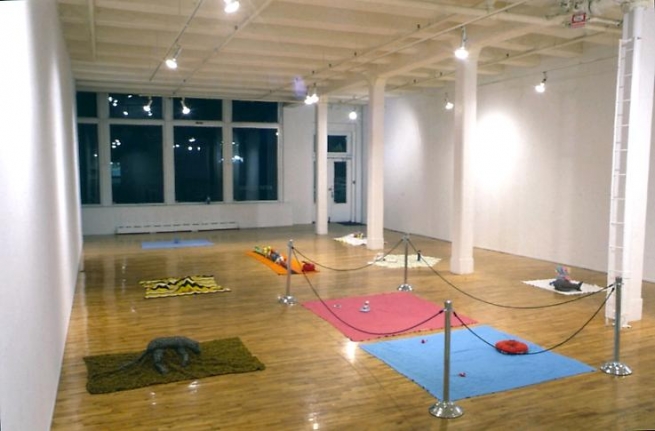 Installation view, 1990. Metro Pictures, New York.
