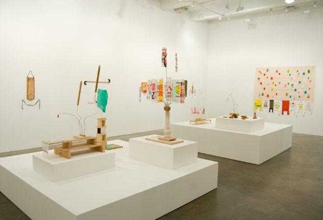 B. Wurtz: Works 1970â2011, installation view. Metro Pictures, New York.