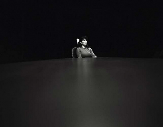 Chittenden Virtuous Woman, 2005. Black and white photograph, 17 x 17 inches (43.2 x 43.2 cm). Edition of 6. MP 13