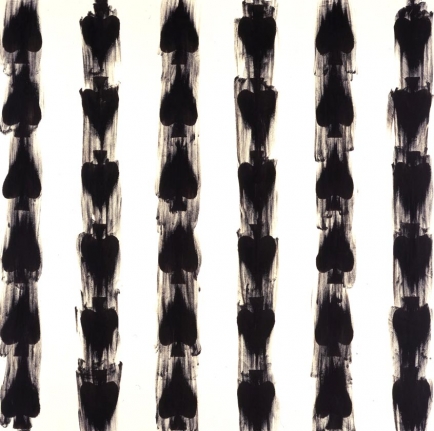 Gary Simmons, Spade Fall, 2004.