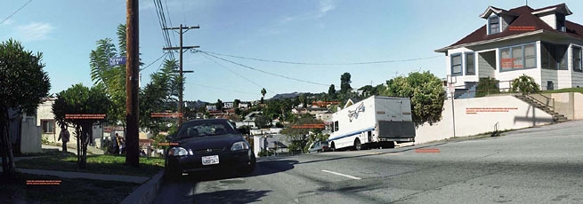 Untitled, 2004. C-print backmounted to plexi, 29-5/8 x 84-11/16 inches (72.1 x 211.6 cm). MP 803
