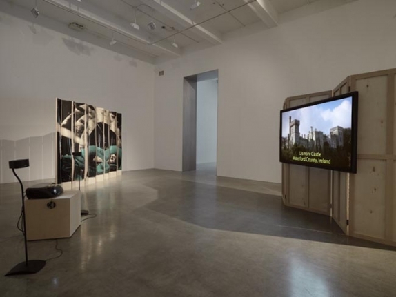 T. J. Wilcox, 2010, installation view. Metro Pictures, New York