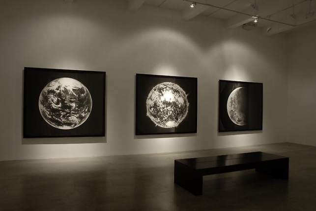 "The Outward and Visible Signs of an Inward and Invisible Grace," installation view, 2006. Metro Pictures, New York.