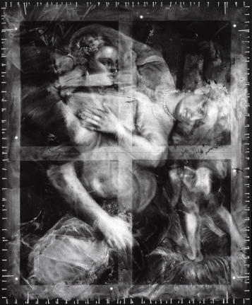Untitled (X-Ray of Venus with a Mirror, 1555, After Titian), 2016 - 2017