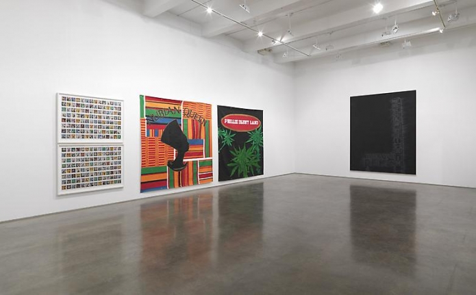 Installation view, 2012. Metro Pictures, New York.