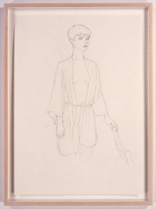 Rowan, 2005. Pencil drawing on paper, 23.4 x 16.5 inches (59.4 x 41.9 cm). MP D-2