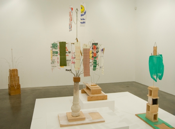 B. Wurtz: Works 1970â2011, installation view. Metro Pictures, New York.