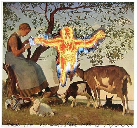 Civil War (detail), 2006. Ink and collage on paper, dimensions variable, 12 parts.